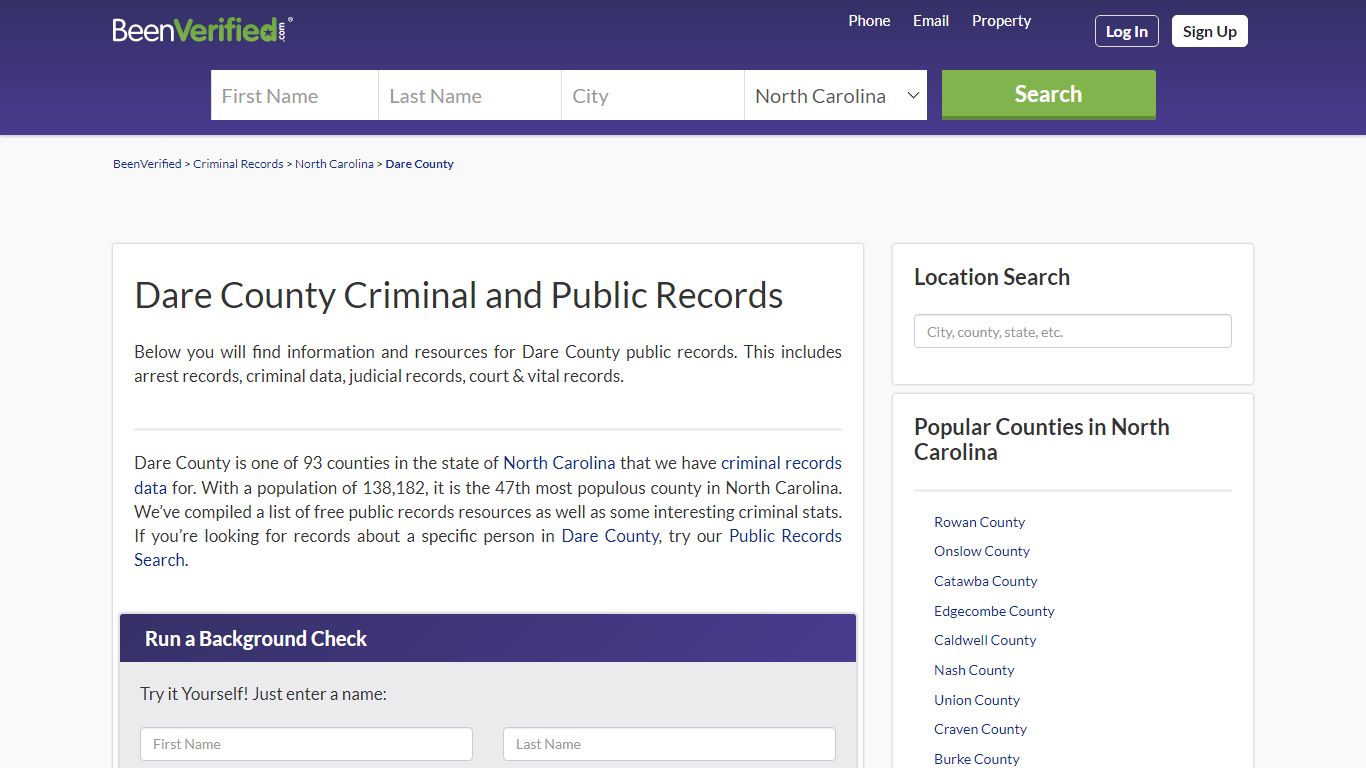 Dare County Arrest Records in NC - Court & Criminal ...